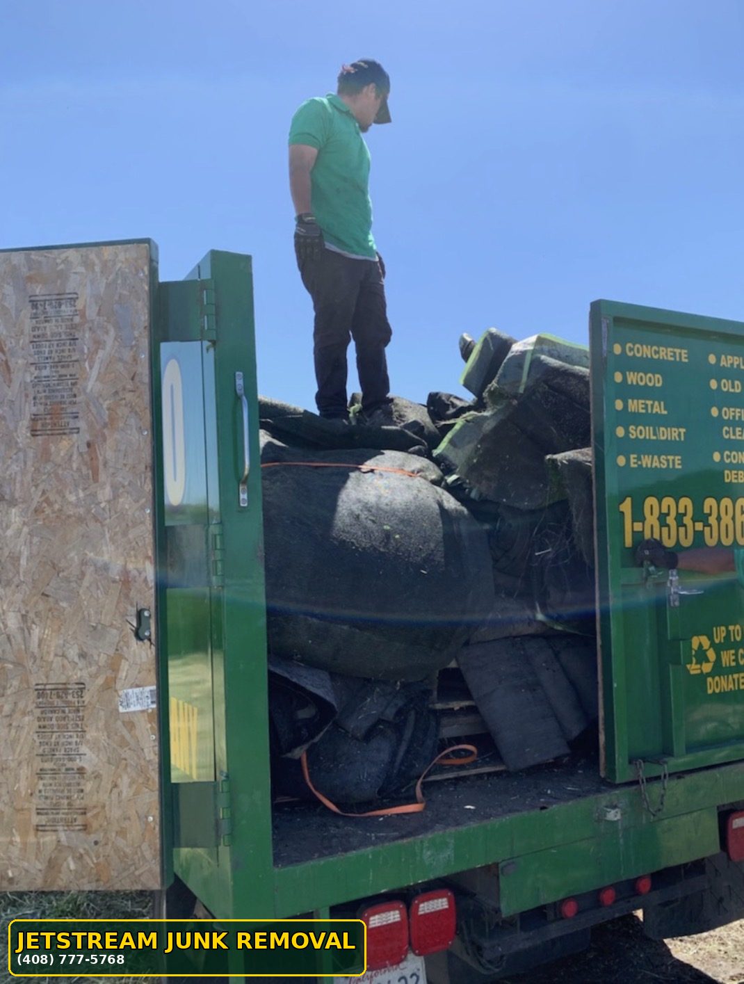 same-day junk hauling in the Bay Area
