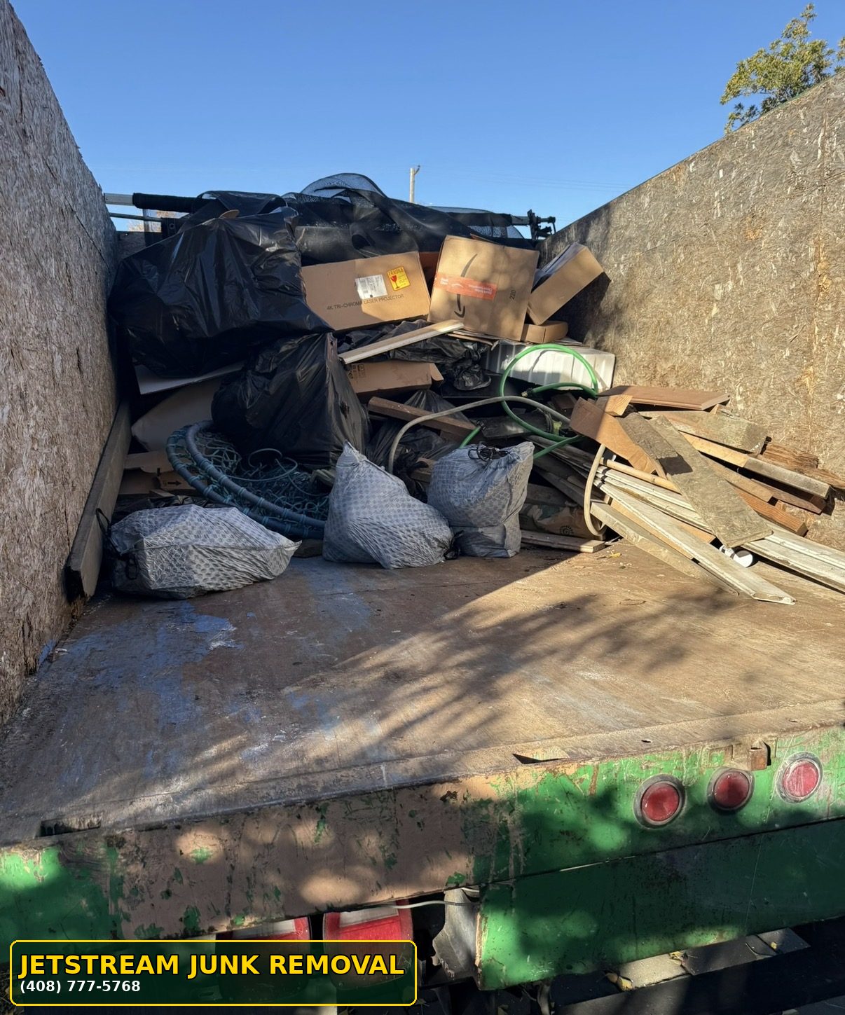 same-day junk hauling in the Bay Area